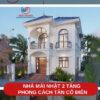 nhà mái Nhật 2 tầng phong cách tân cổ điển