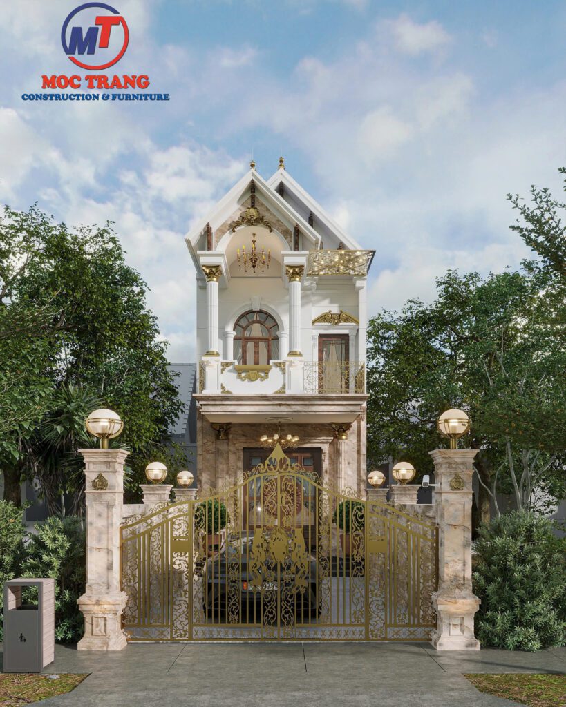 Thiết kế nhà mái Thái Hải Phòng