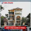 biệt thự xanh 4 tầng