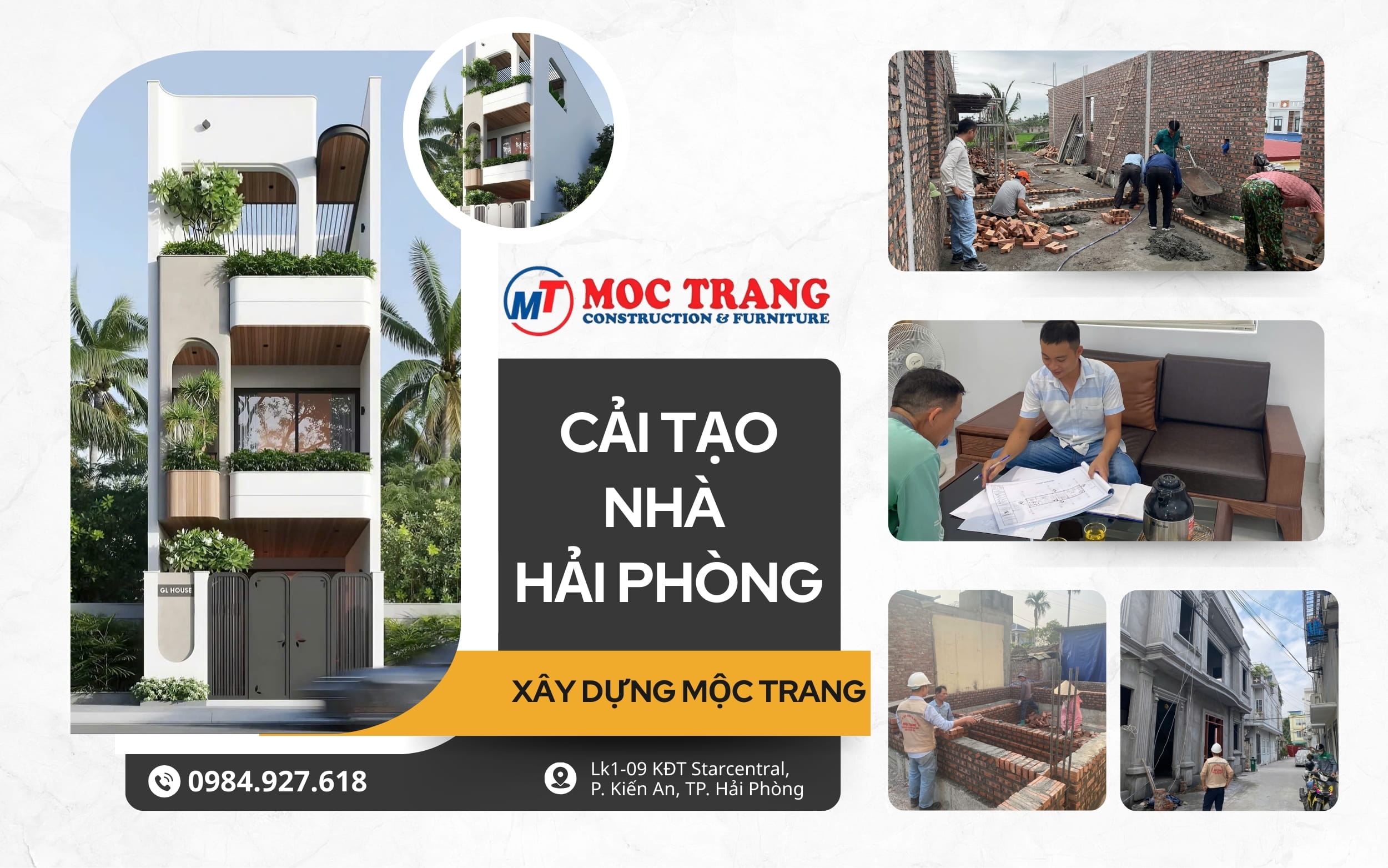 Quy trình cải tạo nhà Hải Phòng