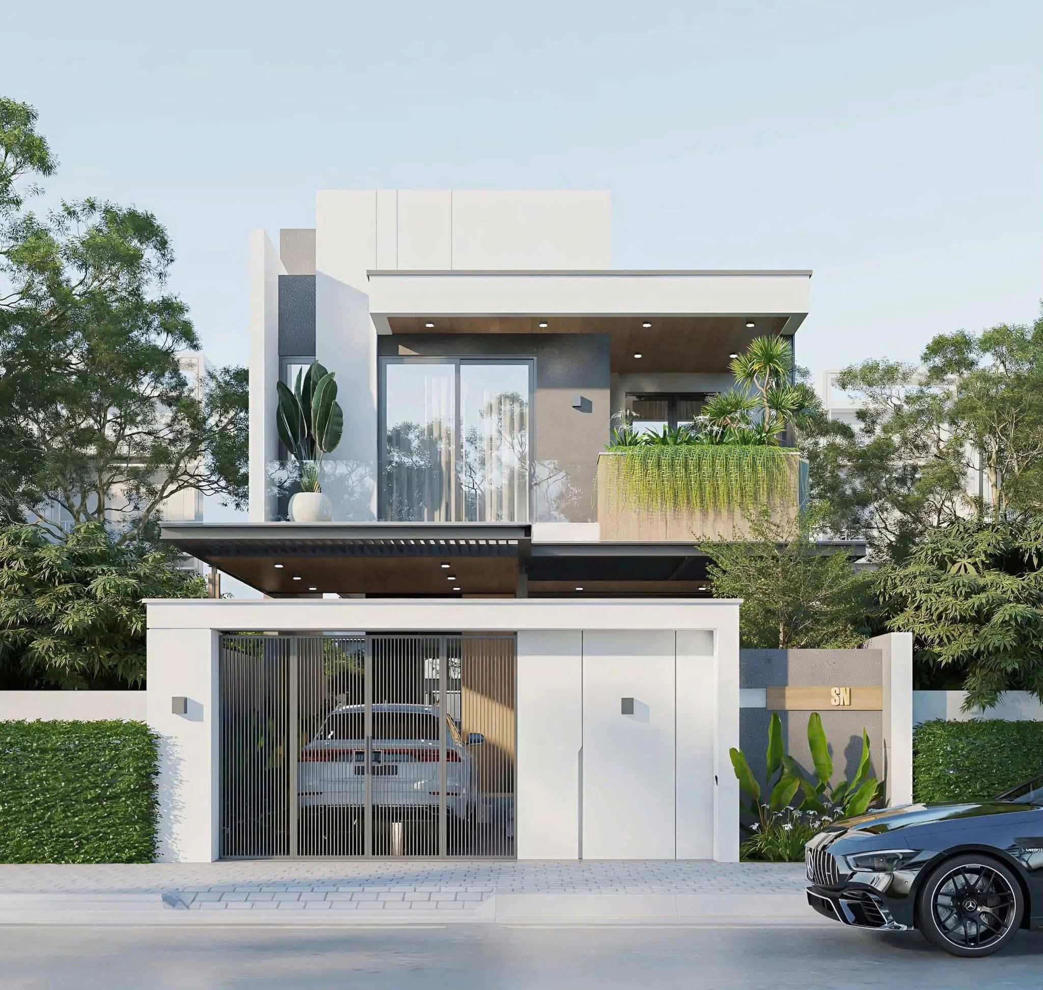 Cải tạo nhà thành biệt thự mini