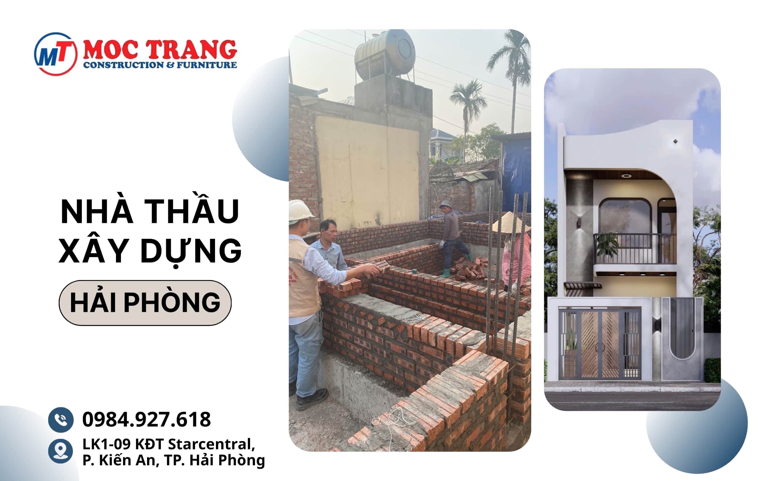 nhà thầu xây dựng hải phòng