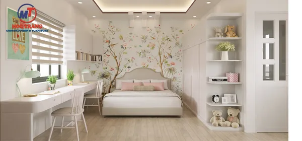 Nội thất phòng ngủ bé gái