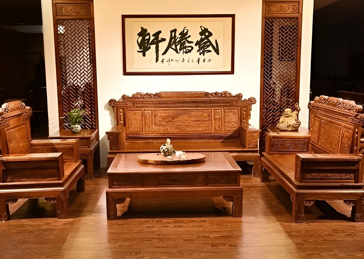 bàn ghế gỗ hải phòng