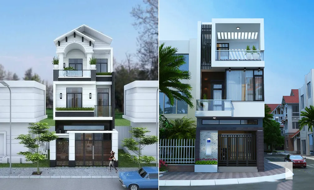 thiết kế nhà ống đẹp tại hải phòng