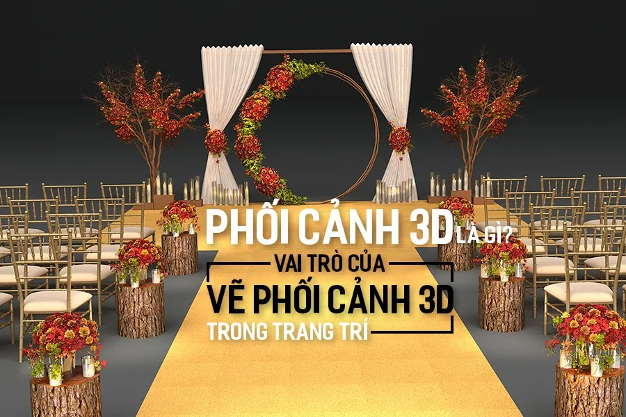 đơn giá vẽ phối ảnh 3d