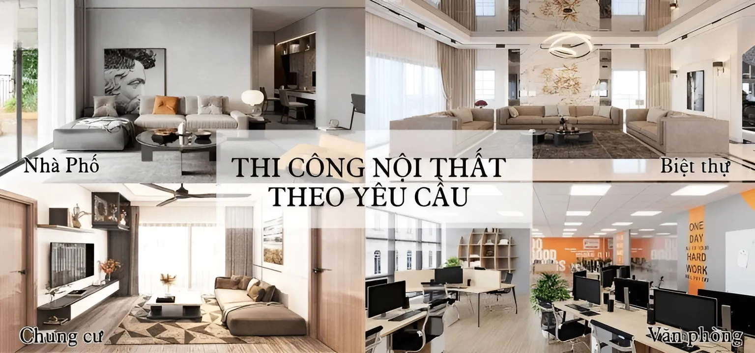 thiết kế nội thất trọn gói hải phòng