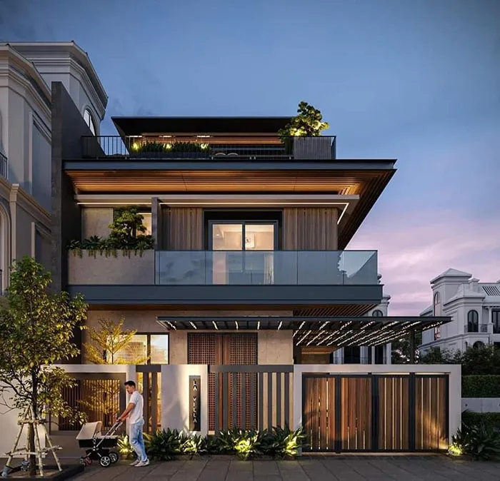 thiết kế biệt thự hải phòng