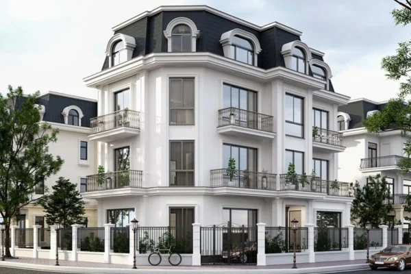 Thi công biệt thự mái Pháp