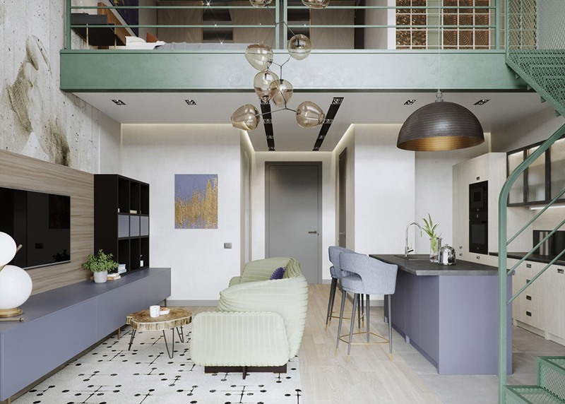 thiết kế nhà nhỏ tối giản