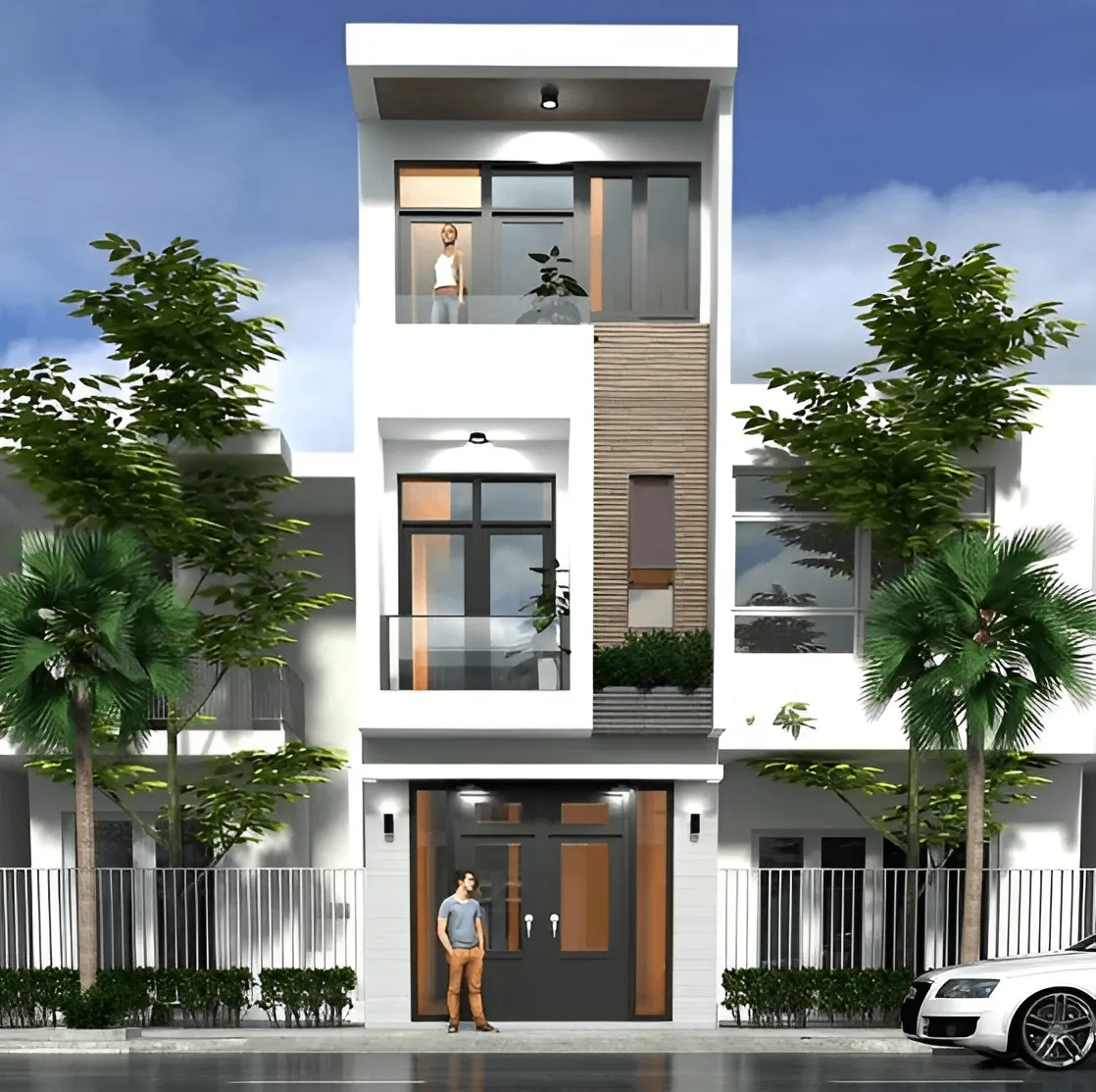 thiết kế nhà ống đẹp hải phòng