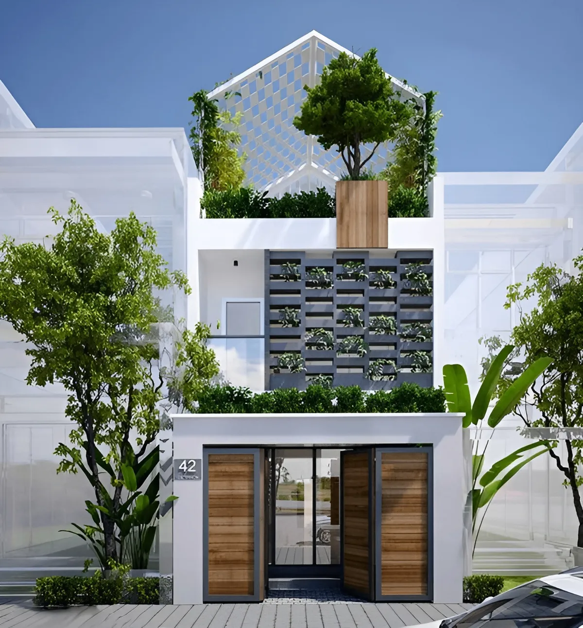 thiết kế nhà ống đẹp hải phòng