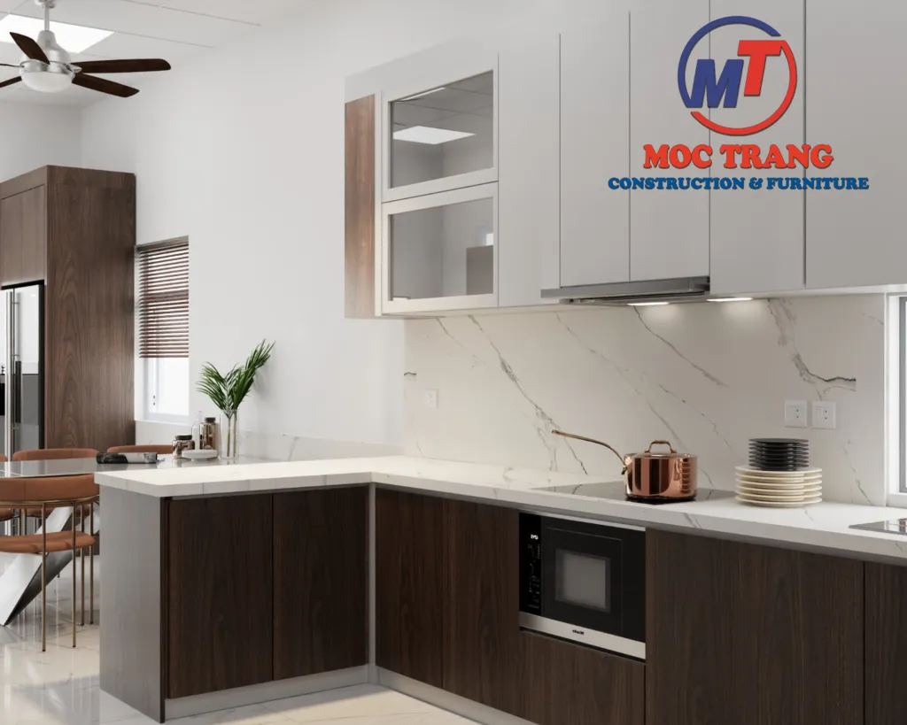 Hình ảnh thi công tủ bếp tại Hải Phòng - 2