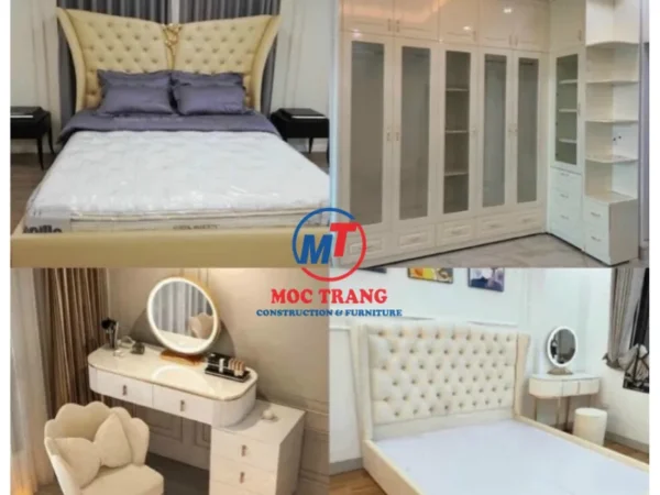 Nội thất phòng ngủ phong cách tân cổ điển