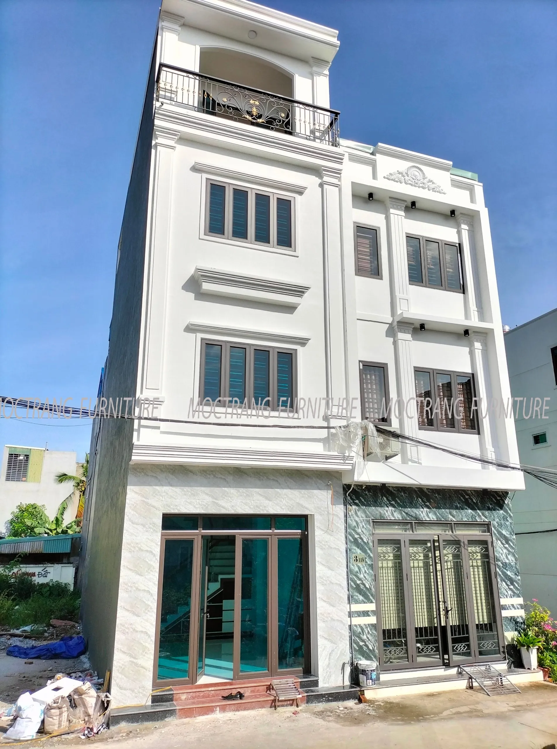 Hàon thiện nhà lô 4 tầng Kiến An Hải Phòng