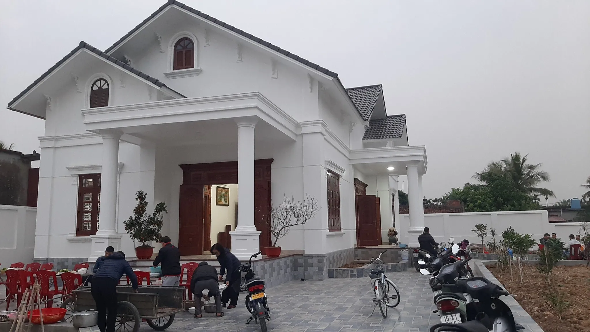 Nhà mái Thái 1 tầng đẹp