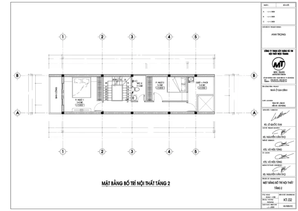 Công năng tầng 2 của nhà lô phố 3 tầng