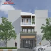 Thiết kế và thi công xây dựng nhà lô 3 tầng