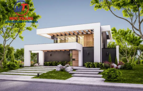 Thiết kế 3D nhà villa
