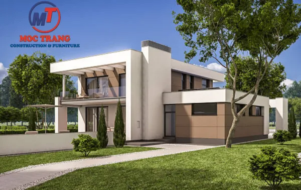 Thiết kế nhà villa hiện đại Thiết kế nhà Villa Hiện đại