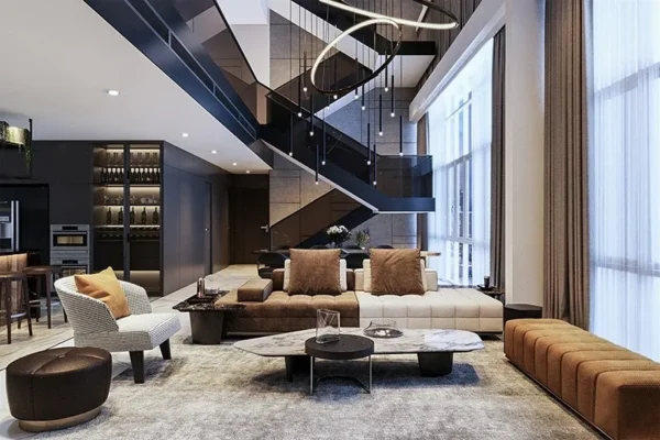 Nội thất phòng khách hiện đại