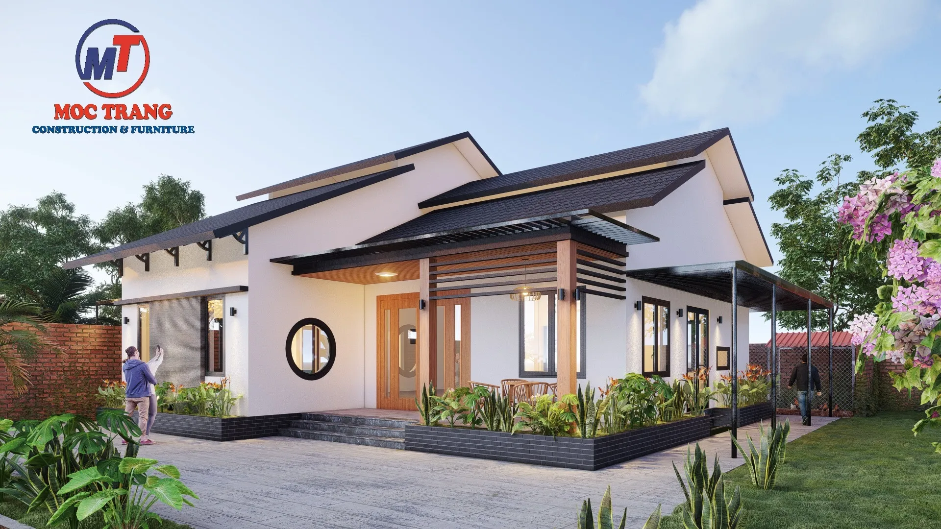 Thiết kế 3D nhà cấp 4