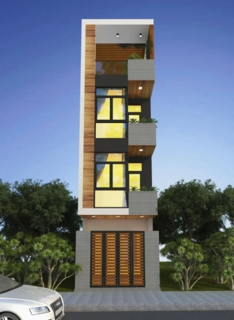 Nhà 30m2 4 tầng