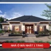 nhà ở mái nhật 1 tầng