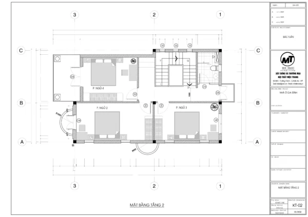 Bản vẽ công năng tầng 2 nhà mái Nhật 2 tầng
