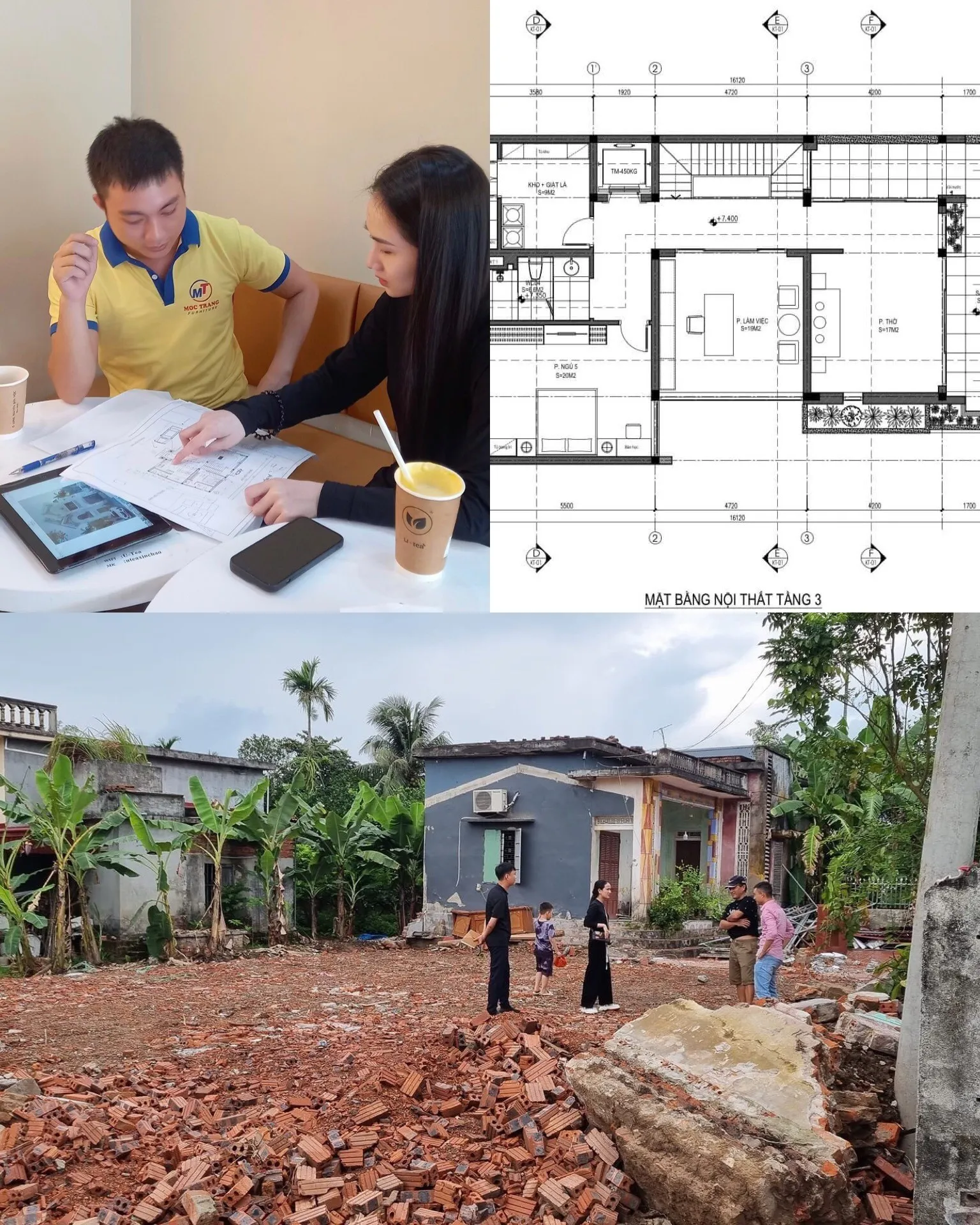 Khảo sát và thiết kế nhà