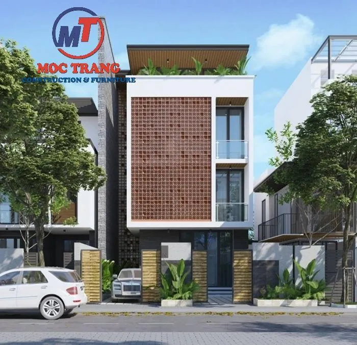 Mẫu thiết kế xây nhà trọn gói Mộc Trang