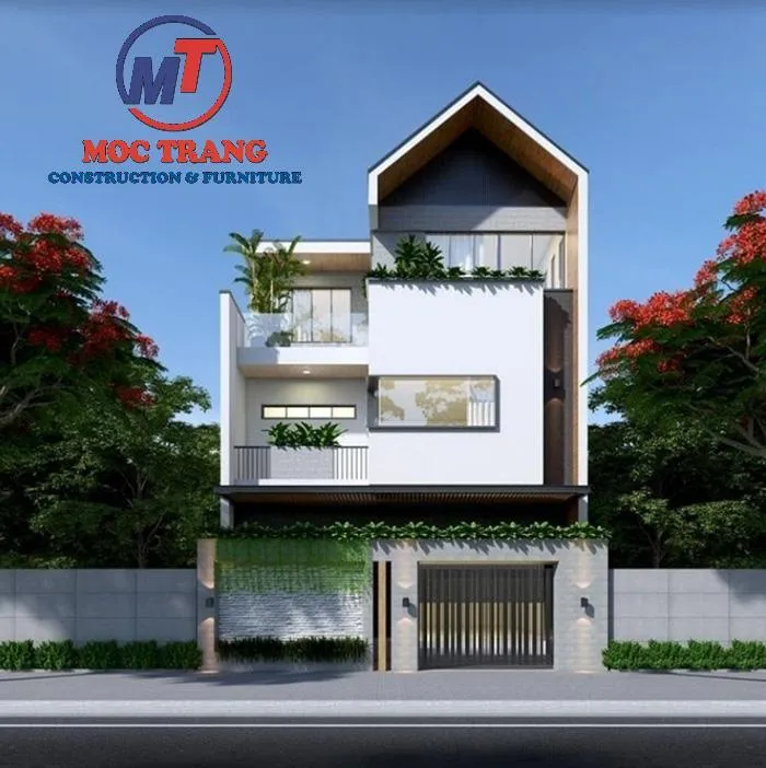 Mẫu thiết kế xây nhà trọn gói Mộc Trang