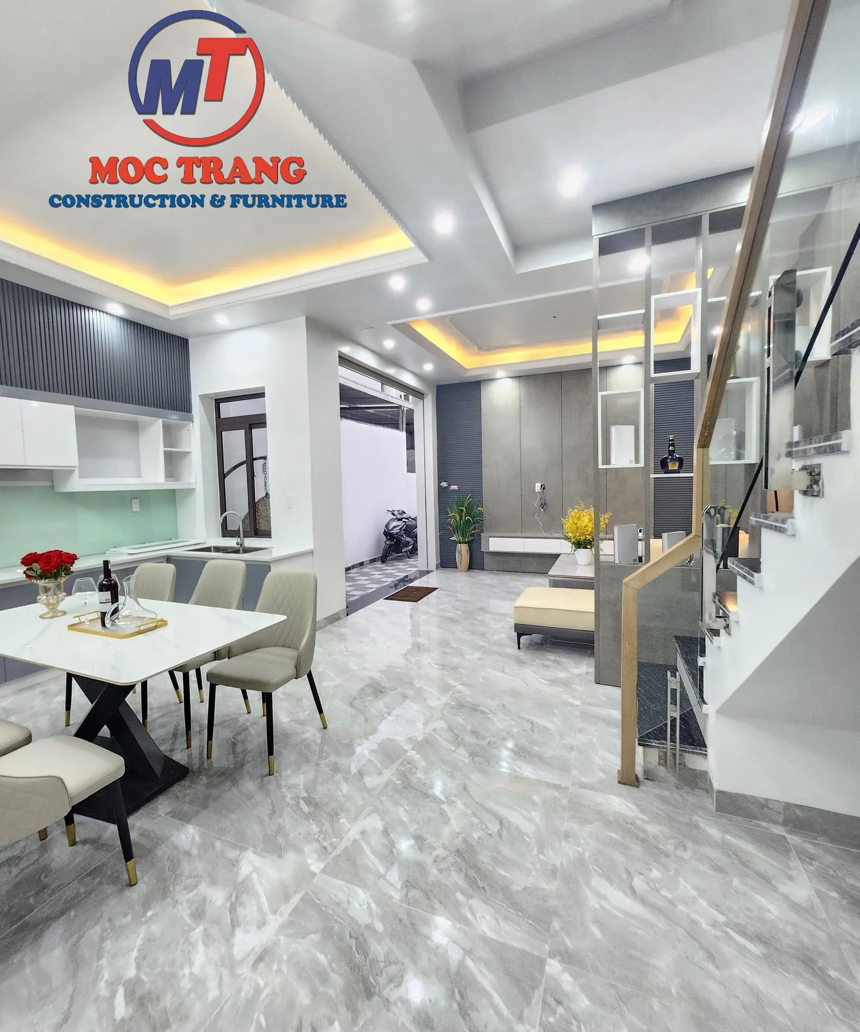 Thiết kế thi công nhà nhỏ Hải Phòng - Mộc Trang