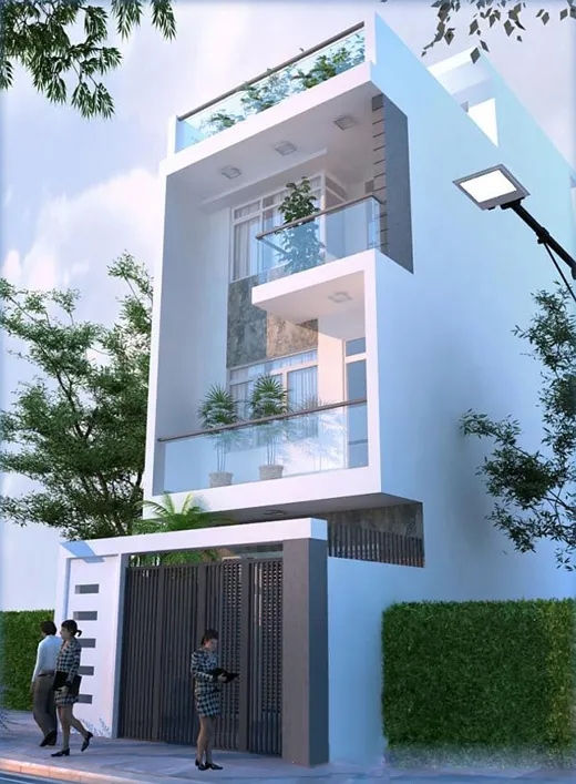 Tại sao cần chú trọng trang trí mặt tiền nhà ống 3 tầng đẹp