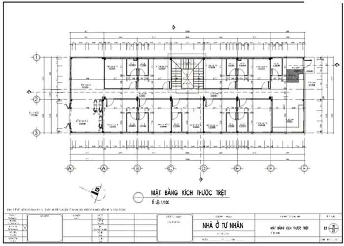 Thiết kế nhà nghỉ 4 tầng hiện đại với 2 mặt tiền - 3