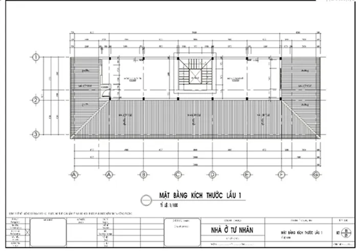 Thiết kế nhà nghỉ 4 tầng hiện đại với 2 mặt tiền - 4