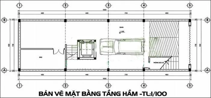 Thiết kế nhà nghỉ 5 tầng phong cách tân cổ điển - 2