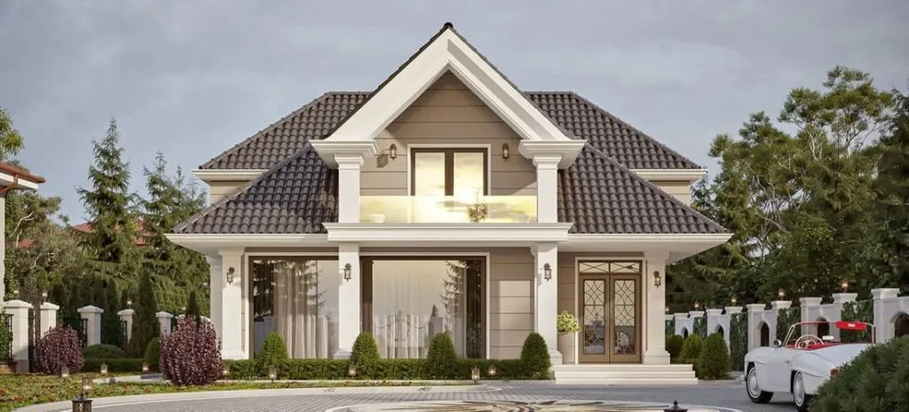 Biệt thự 1 tầng 3 phòng ngủ sang trọng - 1
