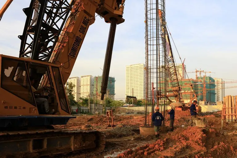 Ưu nhược điểm của phương pháp khoan nhồi móng nhà