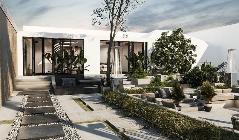 Đặc điểm mẫu nhà biệt thự vườn 1 tầng đẹp