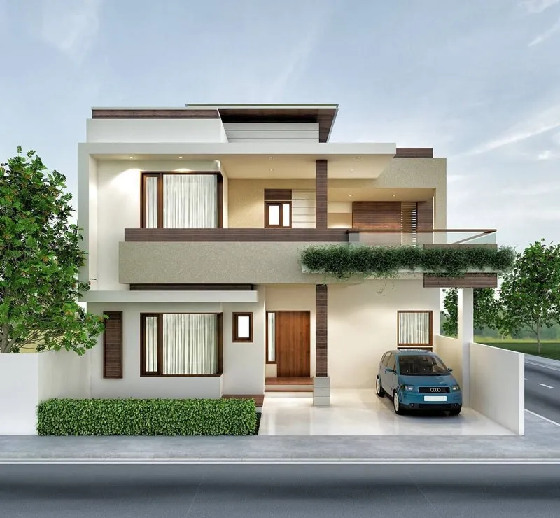 Thiết kế mẫu nhà 2 tầng đẹp giá 700 triệu