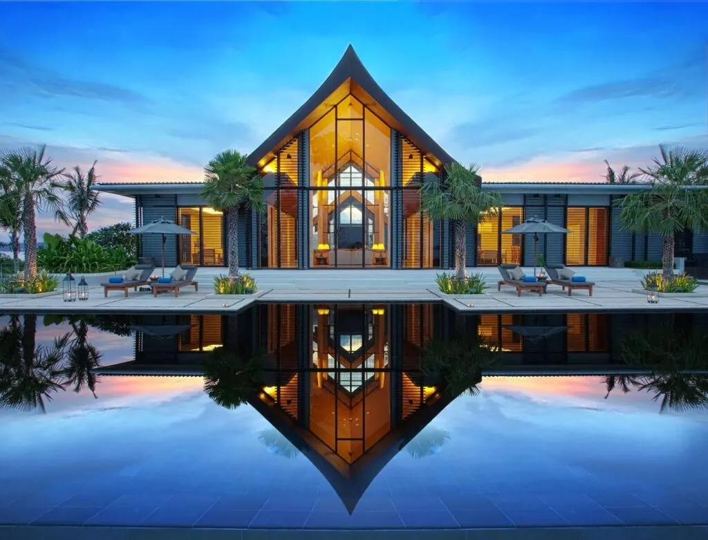 Mẫu nhà cấp 4 với 4 phòng ngủ phong cách sang trọng