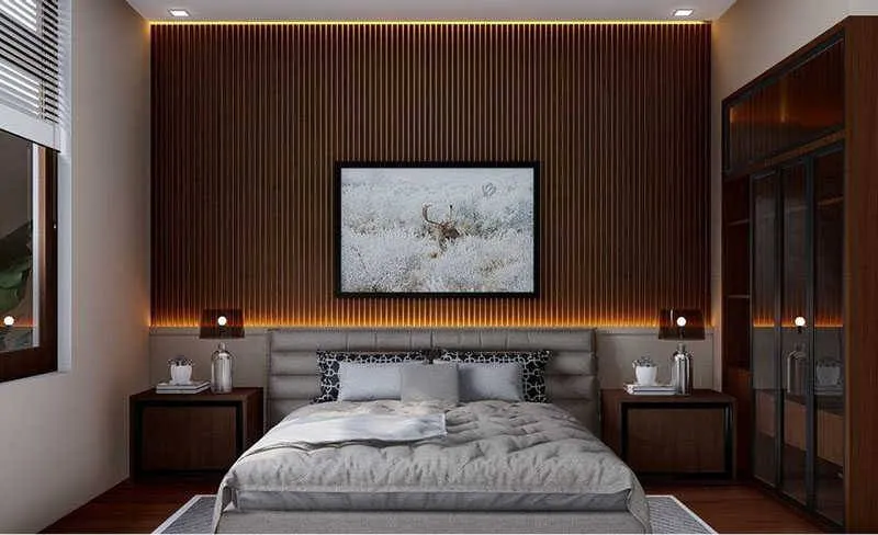 Phòng ngủ cao cấp và ấm cúng