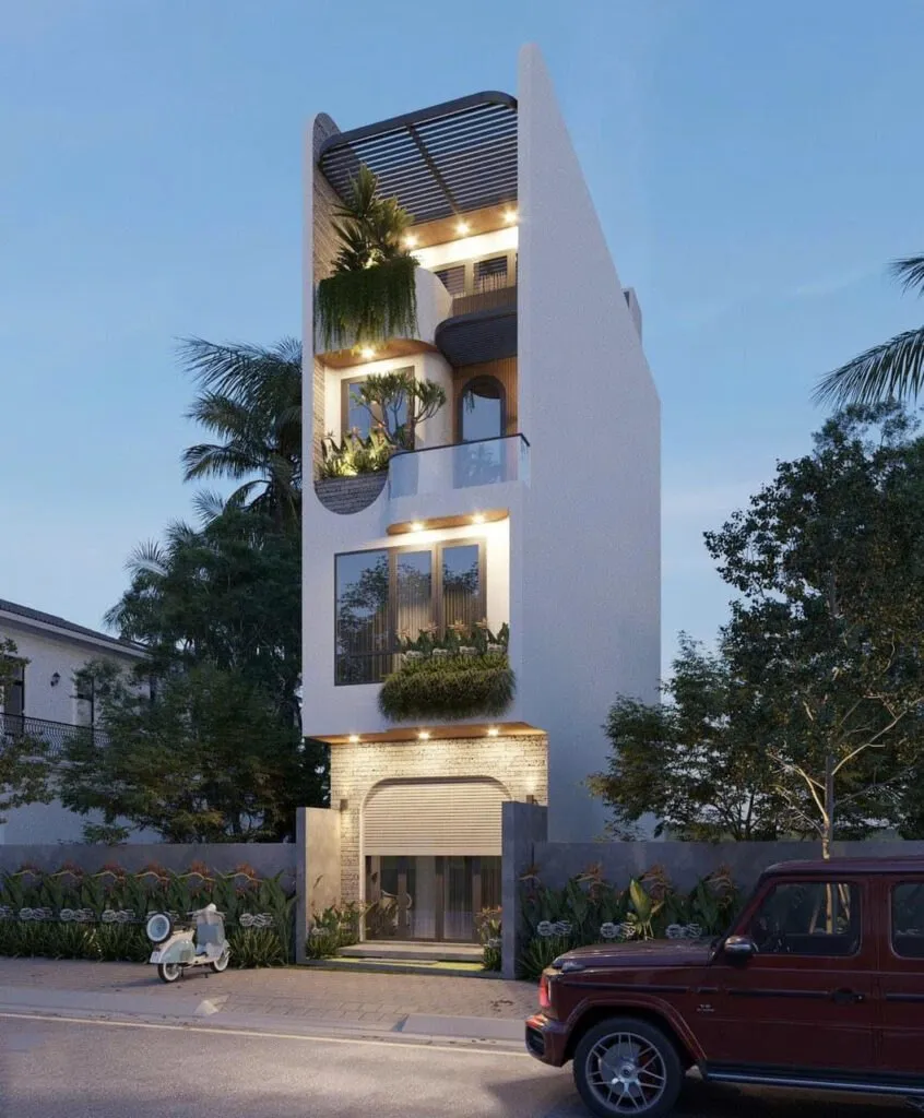 Đặc điểm nổi bật của mẫu nhà 5 tầng hiện đại