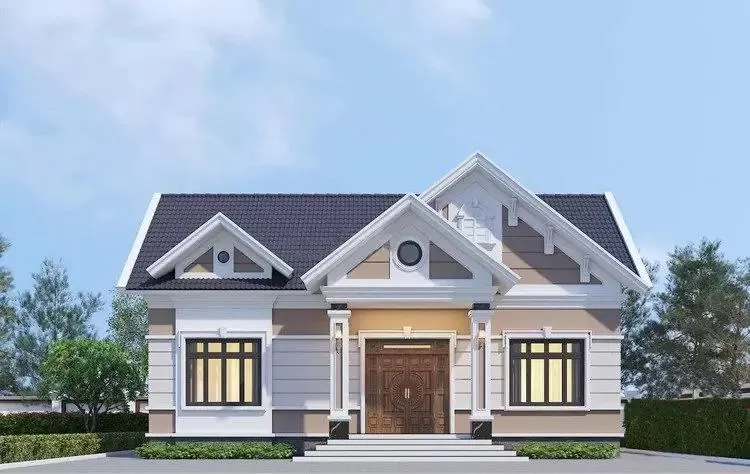 Cải tạo nhà cấp 4 lên 1 tầng với mái ngói
