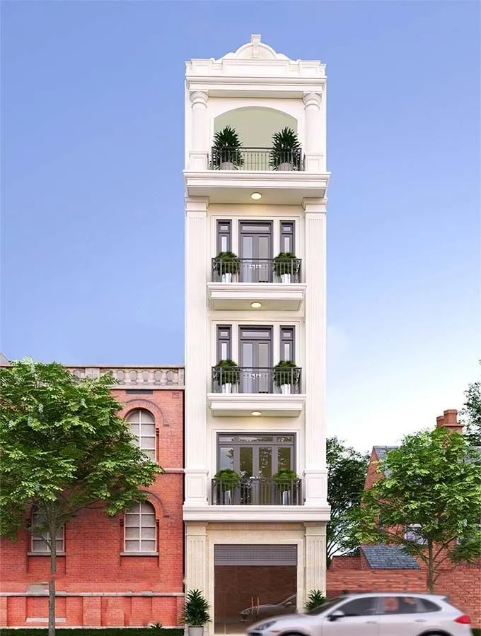 Đặc điểm nổi bật của mẫu nhà mặt tiền 4m dài 18m