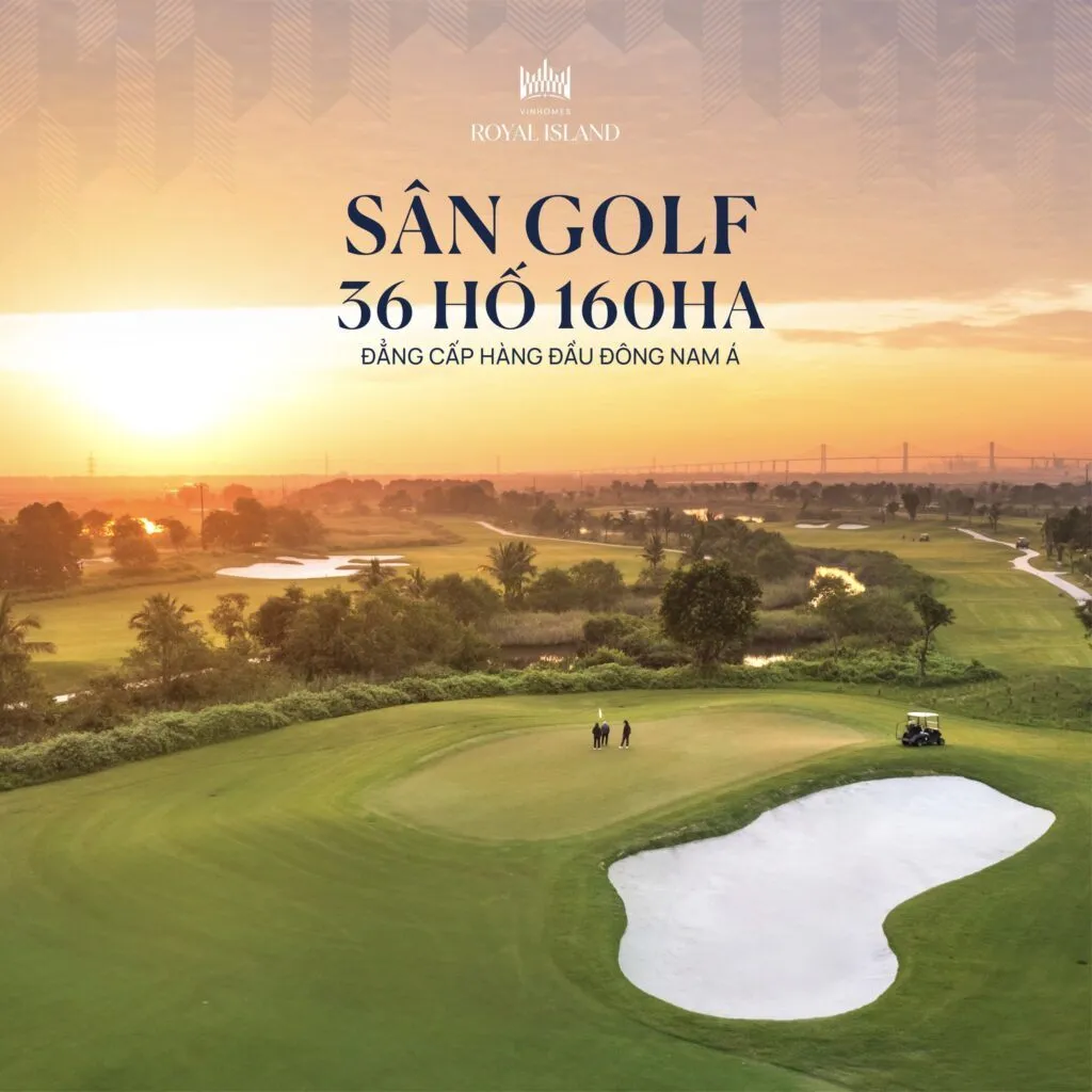 Sân golf 36 hố tiêu chuẩn hàng đầu Đông Nam Á