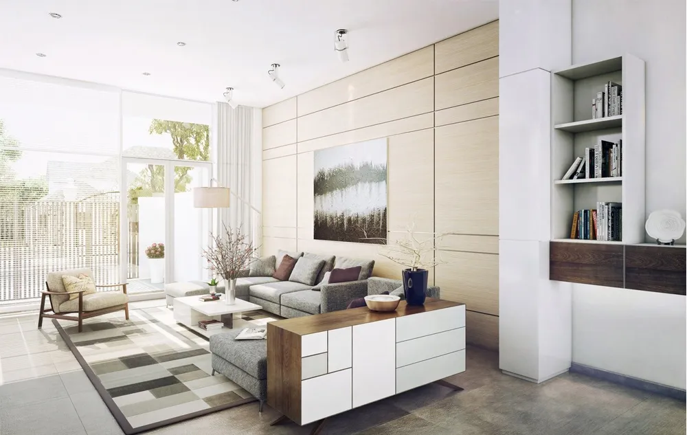 Thi công nội thất giống 100% bản thiết kế 3D