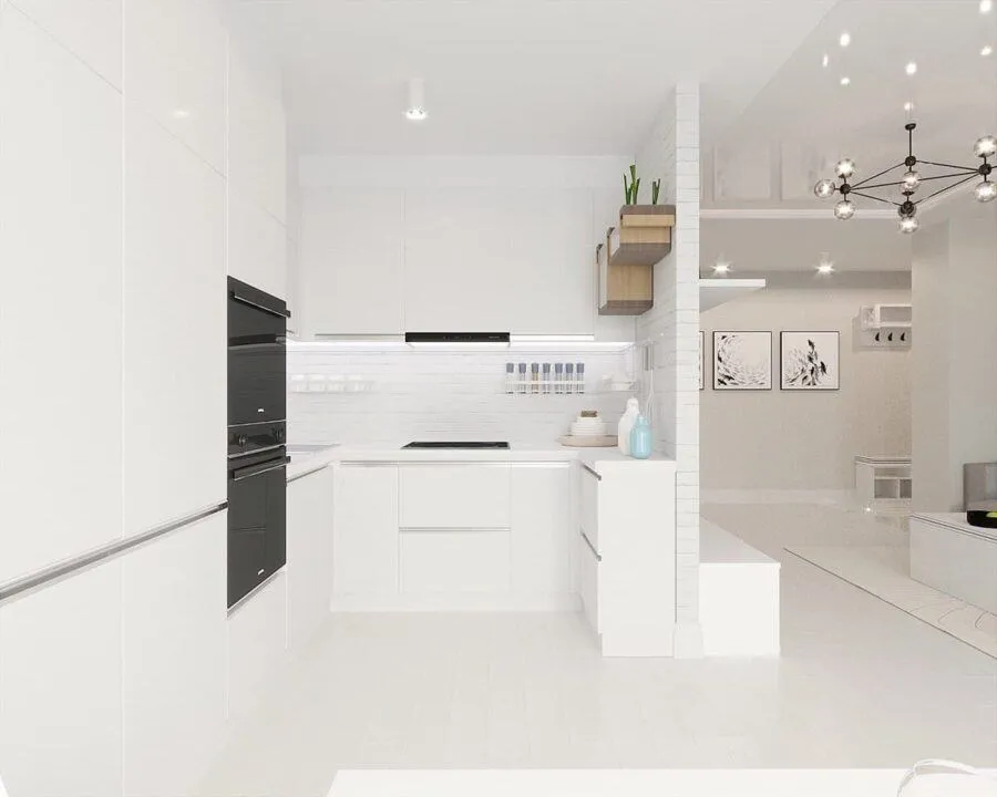 Mẫu thiết kế nội thất chung cư 85m2 phong cách hiện đại