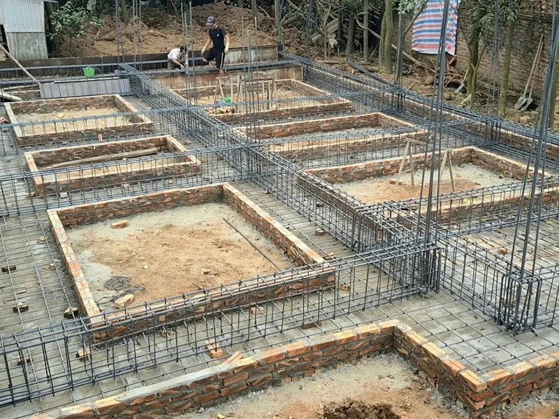 Vai trò của các loại móng nhà 2 tầng trong xây dựng